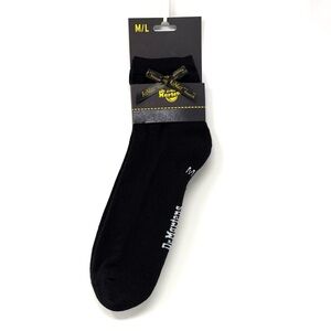 Dr. Martens Airwair Black bow socks